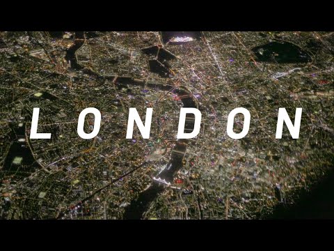 Magical London from 17,000 Feet : A Nighttime Aerial View You’ll Never Forget