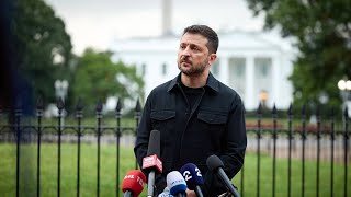 Брифінг Президента України Володимира Зеленського
