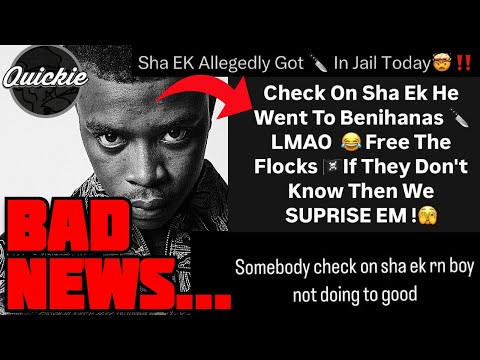 ShaEk GETS ST*BBED IN PRISON AFTER TURNING CRIP!♿️ NasEBK & OTHERS REACT!😳😳(Quickie#591)