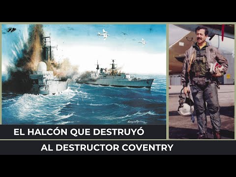 El Halcón que destruyó al destructor Coventry
