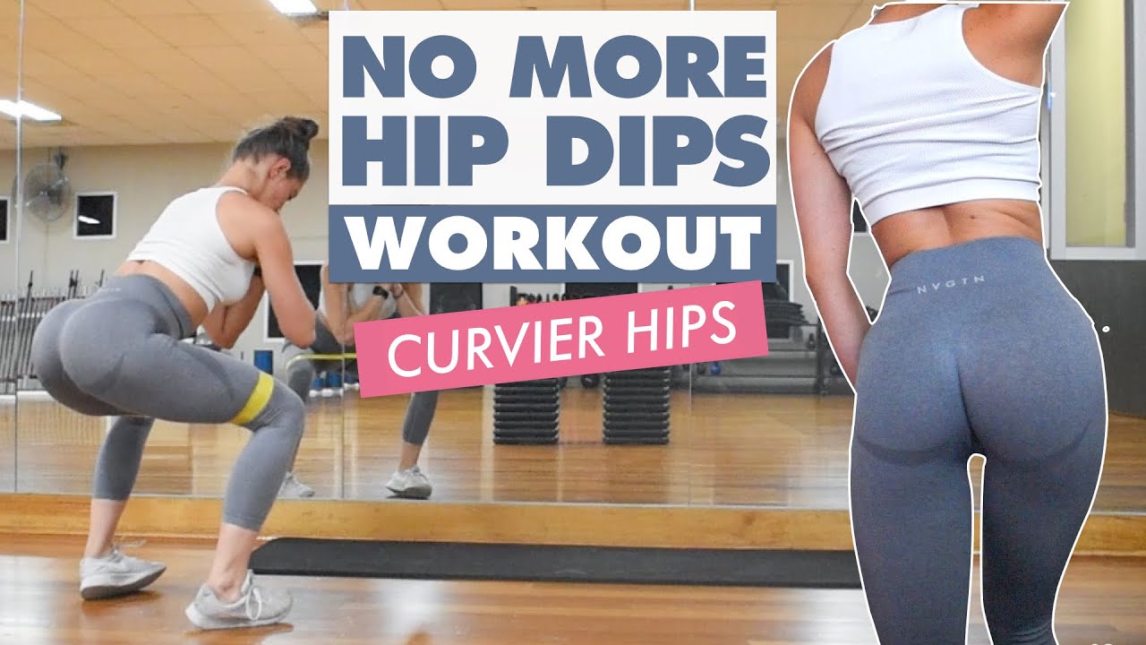 How To Get WIDER AND CURVIER HIPS - Get Rid Of HIP DIPS - SIDE BOOTY Workout At Home - getfitbyivana