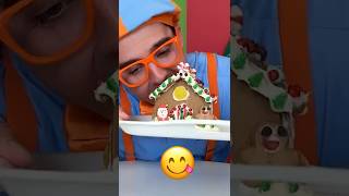 I could eat a WHOLE HOUSE😋! Easy 🍬 Gingerbread DIY! #shorts