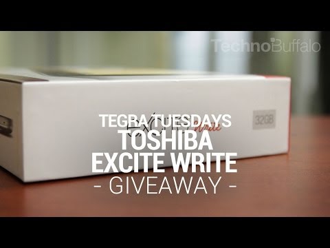 (ENGLISH) Tegra Tuesday Giveaway: Toshiba Excite Write