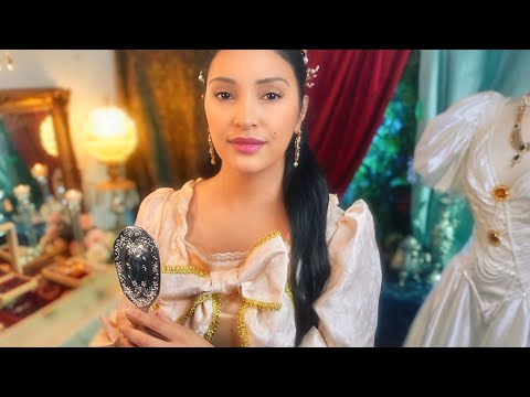 ASMR 1800s Pampering | Getting You Ready for The Ball Roleplay | Bridgerton Style Pampering