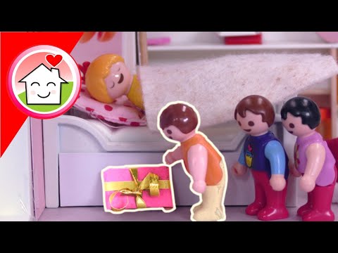 Playmobil Familie Hauser - Annas Pyjamaparty - Geschichte mit Anna und Lena