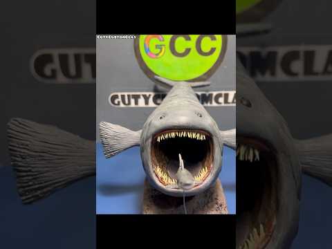 BLOOP atacando MEGALODON de plastilina /GutyCustomClay/