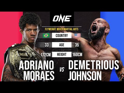 ADRIANO MORAES VS. DEMETRIOUS JOHNSON 2 - 🇧🇷 REAÇÃO LUTA COMPLETA  & 🇺🇸 FULL FIGHT REACTION #one
