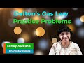 Gas Laws and Pressure Calculations