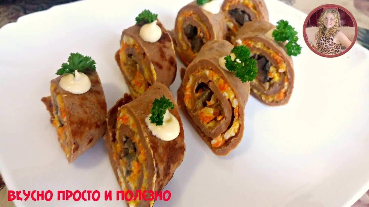 Печеночные Рулетики к Новому Году. Вкуснейшая закуска из ПЕЧЕНИ и Праздничная Подача