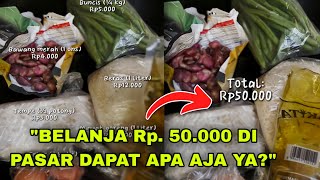 Belanja Rp50 Ribu Sekarang Rasanya Kayak Speedrun Menangis