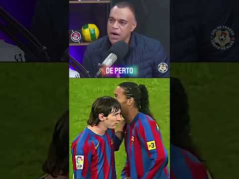PRÓPRIO MESSI FALA QUE RONALDINHO GAÚCHO JOGOU MAISE #messi #ronaldinhogaúcho #barcelona #futebol