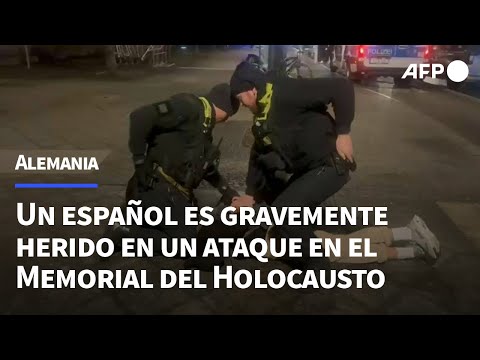 Un español es gravemente herido en un ataque en el Memorial del Holocausto en Berlín | AFP