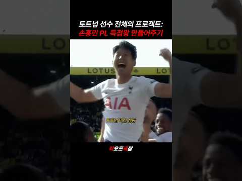 주기적으로 봐야 하는 대흥민 득점왕 결정전