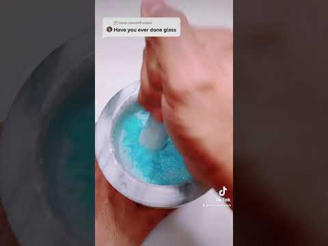 Satisfying Video of Crushing Glass into Sand
