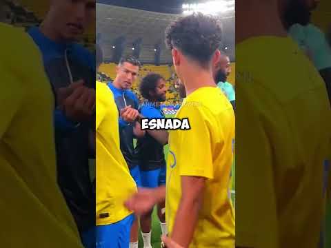 Ronaldo oğluna kızdı ve herkesin önünde ona meydan okudu