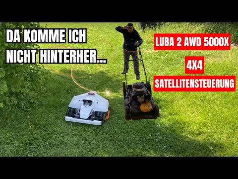 Faster than the hand lawn mower Luba 2 AWD 5000X
