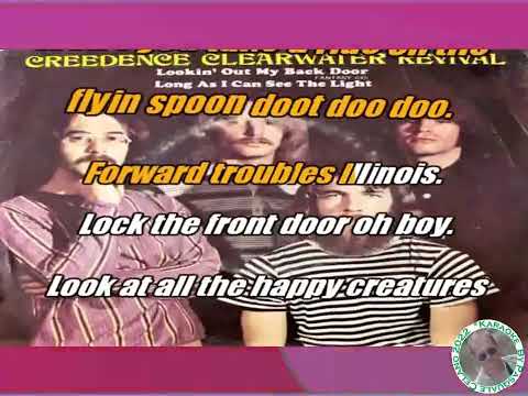 Creedence Clearwater Revival   Lookin’ Out My Back Door KARAOKE FAIR USE