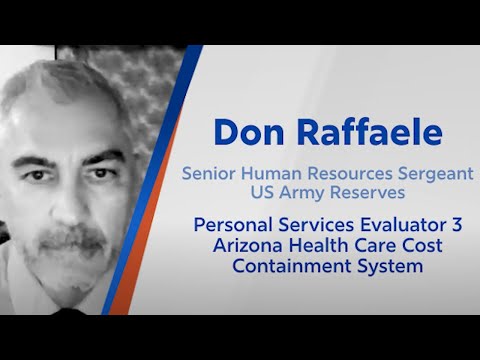 click to watch video of Dan Raffaele, Personal Services Evaluator with AHCCCS