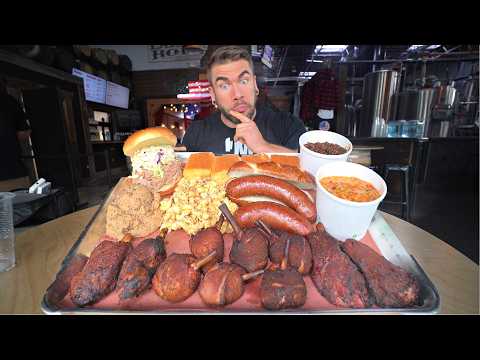 Nobody Has Ever Beaten This BBQ Platter Challenge In San Diego! Joel Hansen