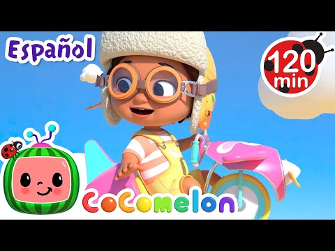 Canción del avión ✈️ | Caricaturas infantiles | Moonbug en Español - Cocomelon