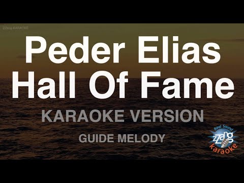 Peder Elias-Hall Of Fame (Melody) (Karaoke Version)