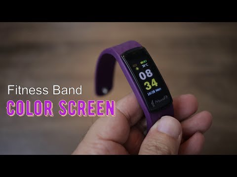 (HINDI) MEVOFIT Bold HR fitness band with color display, is it worth the price?