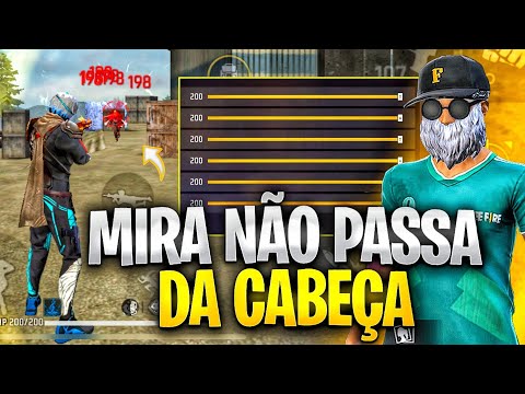 DEPOIS DA ATUALIZAÇÃO 😳🔥 MELHOR SENSIBILIDADE PARA SUBIR CAPA NA NOVA ATUALIZAÇÃO! Free Fire 😳🎯