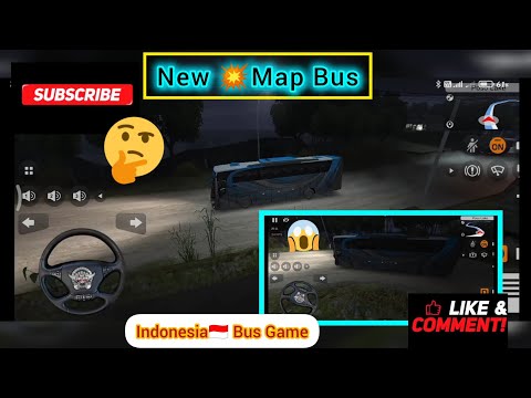 Bus Simulator Indonesia New Map Mod 🇮🇩🇮🇩🇮🇩 traffic Mood...😎