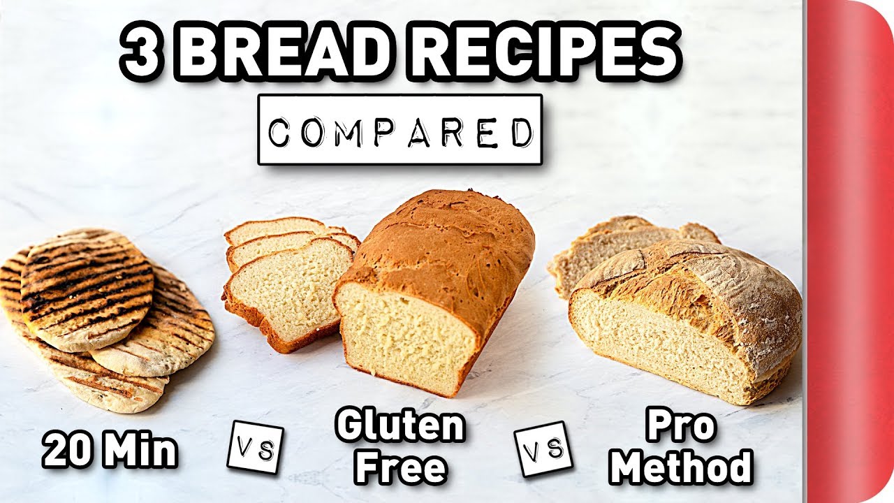 3 Bread Recipes COMPARED #ad