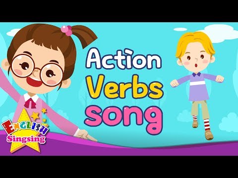 Action Verbs Song - Educational Children Song - Learning English for Kids - YouTube