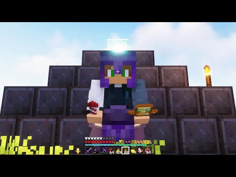 FINISHING THE *FULL* NETHERITE BEACON IN MINECRAFT HARDCORE (LIVE)