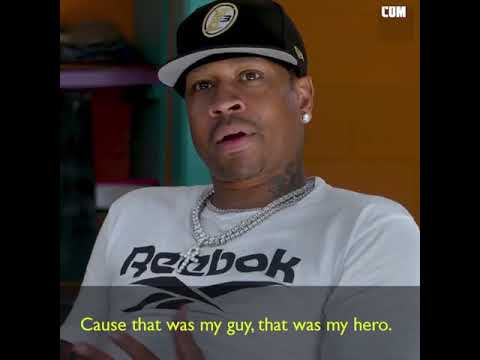 Allen Iverson reveals what Michael Jordan talked to him for the 1st time - What's up U little bitch!