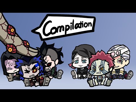 Anime Chibi Demon Slayer vs Finger | Compilation #3