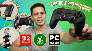 Eu deveria ter testado esse CONTROLE antes! 😮 8Bitdo Pro2 Bluetooth (Gamepad sem fio TOP!) 🤩