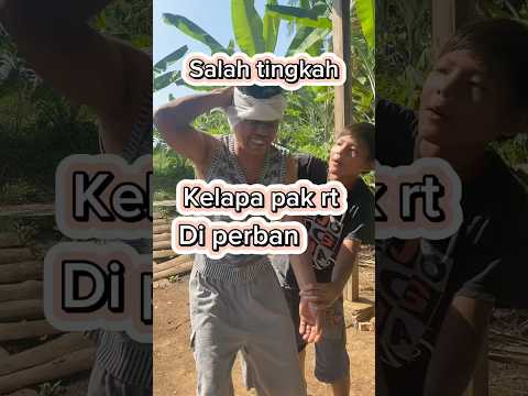 Kelapa pak rt di perban #comedy #shots #pakrt