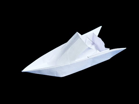 DIY Paper Boat That Actually Sails Across a Pond!