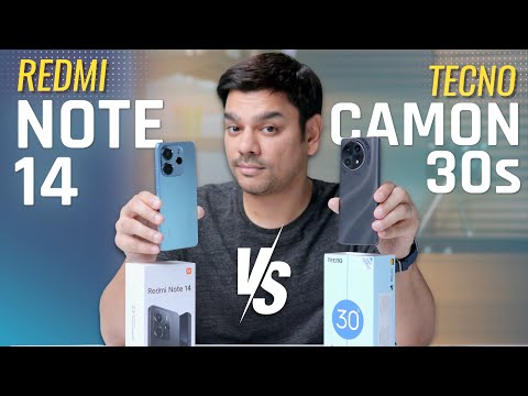 Redmi Note 14 and Tecno Camon 30s | KAUN JEETA?