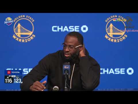 Draymond Green Postgame Interview | Golden State Warriors beat Utah Jazz 123-116