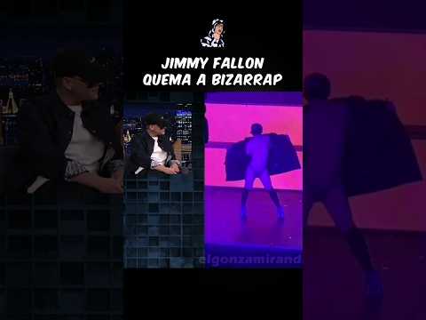Bizarrap BAILANDO 😳 #Humor #Bizarrap Parodia Baile en Peor Entrevista con Jimmy Fallon y Shakira