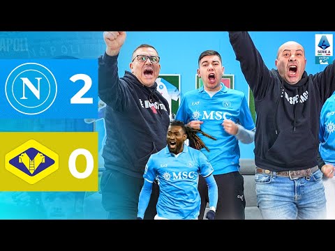 DOMINANTI!! NAPOLI-VERONA 2-0 | LIVE REACTION NAPOLETANI