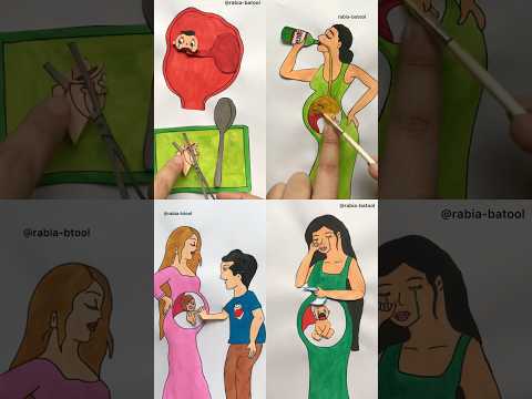 About pregnancy mother !! (Part-2) #art #artwork #animasyon #çizgifilm