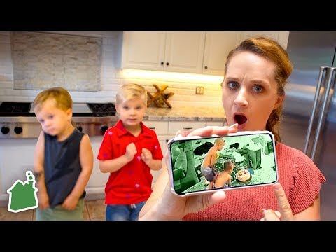 Caught Ollie Lying To Us! *HIDDEN CAMERA PROOF*