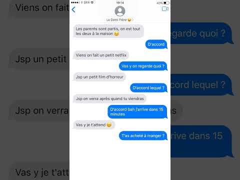 Je crois avoir compris ce qu'il cherche à faire #sms #message #dm #frère #famille #shorts #history