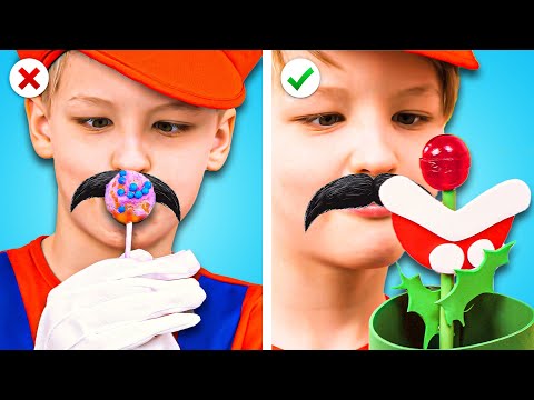 Must-Try Parenting Tips By SUPER MARIO! Crazy Hacks and Gadgets that Work by Kaboom!
