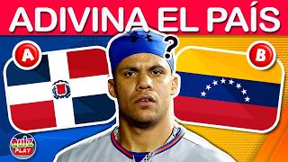 El 99% Falla este TEST de béisbol ❌ ¿Sabes de qué País son? 🌎| Quiz Play Trivia ⚾️