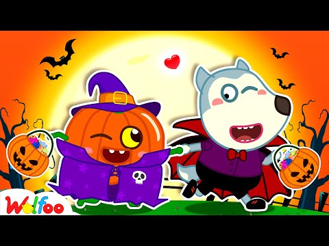 Wolfoo dan Labu Halloween🎃Wolfoo Pelajari Tips Keselamatan📺Animasi Anak Terbaik @wolfooindonesia