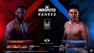 Undisputed Ranked Soulman (Crawford) Vs Trone Colby (Chávez)