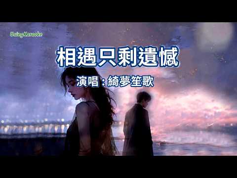 相遇只剩遺憾-綺夢笙歌-演唱 KARAOKE