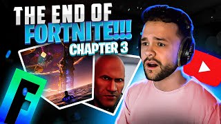 CHAPTER 3 FORTNITE EVENT REACTION! *THE END*