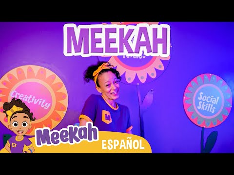 ¡Meekah visita O2B Kids! | 💜¡Hola Meekah!💜Amigos de Blippi | Videos educativos